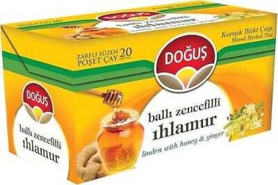 Doğuş Doğuş Zencefil Ihlamur Ballı Bitki Çayı 20li Ürün Görseli