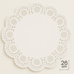 Dolphin Yuvarlak Kağıt Dantel 26cm 100'lu - DOLPHIN