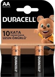 DURACELL AA PİL 2'Lİ KALEM - DURACELL