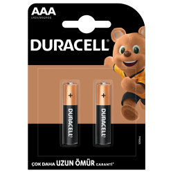 DURACELL AAA PİL 2'Lİ KUMANDA - DURACELL
