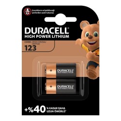 DURACELL CR 123 ULTRA LİTYUM 3V PİL - DURACELL