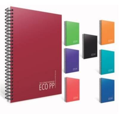 ECO PP A5 6396 NOTEBOOK SPİRALLİ 80 YAPRAK - 1