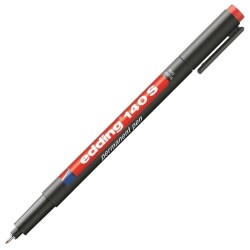 Edding E-140s Asetat Kalemi Kırmızı - EDDİNG