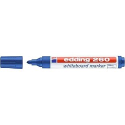 EDDİNG E-260 BEYAZ TAHTA KALEMİ MAVİ - EDDİNG