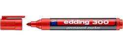 EDDİNG E-300 PERMANENT MARKÖR KIRMIZI - EDDİNG