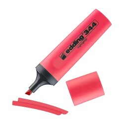 EDDİNG E-344 FOSFORLU KALEM KIRMIZI NO:2 - EDDİNG