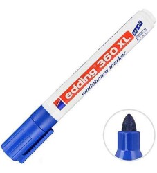 EDDİNG E-360XL BEYAZ TAHTA KALEMİ CAP OFF MAVI - EDDİNG