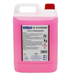 ENDAXİ KL 016B ROSEN SIVI EL YIKAMA MADDESİ (PEMBE SOFT) 5 KG - ENDAXİ