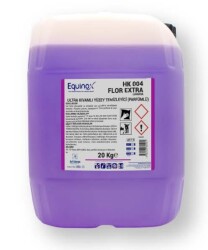 EQUINOX HK 004A FLOR EXTRA ULTRA KIVAMLI YÜZEY TEMİZLEYİCİ (PARFÜMLÜ) MOR / LAVANTA 20 KG - EQUINOX