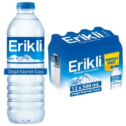 Erikli Pet Şişe Su 500 Ml x12 - ERİKLİ