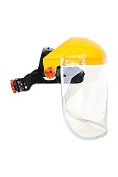 Essafe Ge 1202 Yüz Koruyucu Siperlik Şeffaf Polikarbonat 20cmx40cm Ayarlanabilir Başlık - 