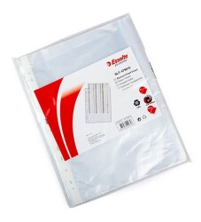 ESSELTE BUZLU POŞET DOSYA EKONOMİ A4 11 DELİKLİ (100 ADET) - ESSELTE
