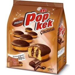 ETİ MİNİ KEK POP 180 GR.KAKAOLU (10*) 3964600 - ETİ