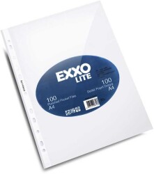 EXXO POŞET DOSYA A4 100LÜ 40MİC - EXXO