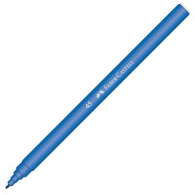 FABER CASTELL KEÇELİ KALEM 45 MAVİ - 1