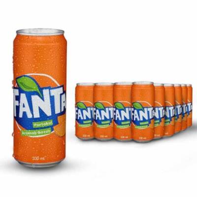 Fanta Fanta 330 Ml Kutu Portakal x24 Ürün Görseli