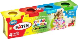 FATİH OYUN HAMURU 4 RENK 50060 520GR - 