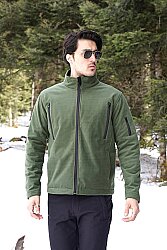 Fiyort Fy68 Tundra Polar Mont Su Geçirmez, Fonksiyonel Cepli Outdoor Ceket Haki - 
