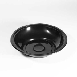 Folyo Term Ft120 Servis Ve Salata Tabağı Mikrodalga'ya Uygun 20cm Siyah 50'li - 2