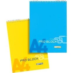 Gıpta Bloknot Problok A4 Spiralli Karton Kapak 40 Yaprak Çizgili - 2