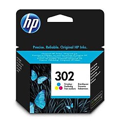 Hp F6u65ae Cmy Renkli Mürekkep Kartuş (302) - HP