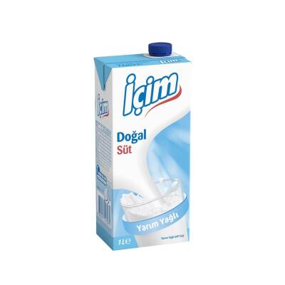 İçim İçim Süt 1000 Ml Yarım Yağlı % Ürün Görseli