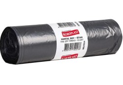 KOROPLAST 100*150 HANTAL BOY END. ÇÖP POŞETİ 1000 GR SİYAH - KOROPLAST