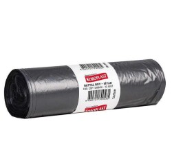 KOROPLAST 72*95 BATTAL BOY END.ÇÖP POŞETİ 400 GR SİYAH - KOROPLAST