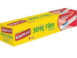 Koroplast Streç Film Gıda Tipi Kutulu 45*300mt (kesme Bıçaklı) - KOROPLAST