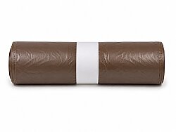 Korur 120*150 Endüstriyel Hantal / Konteyner Boy Çöp Poşeti 1000 Gr. Kahverengi - KORUR