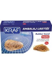 KRAF AMBALAJ LASTİĞİ %100 KAUÇUK 50G 960G - KRAF
