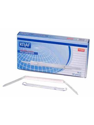 KRAF DOSYA TELİ METAL 8 CM 113G 50 Lİ - 1