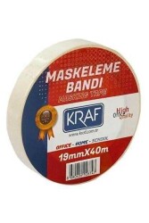 KRAF MASKELEME BANDI 19MMX40M 4019G - KRAF