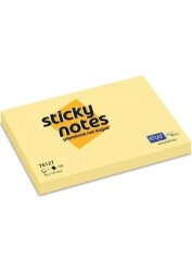 KRAF YAPIŞKANLI NOT KAĞIDI 76X127 SARI 76127 - KRAF