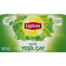 LİPTON BİTKİ YEŞİL ÇAY SADE 20'Lİ - LİPTON
