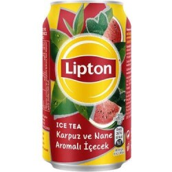 LİPTON ICE TEA KUTU 330 ML KARPUZ (24) - LİPTON