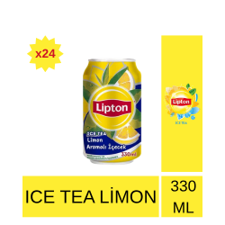 LİPTON ICE TEA KUTU 330 ML LİMON (24) - 1