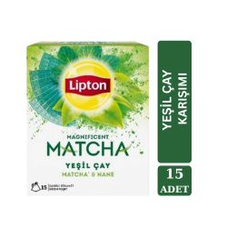 LİPTON MATCHA MINT NANE 15X1.5GR - LİPTON
