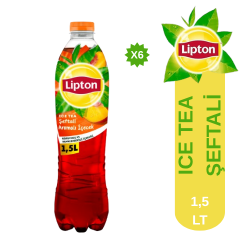 LİPTON ICE TEA 1,5 LT ŞEFTALİ (6) - 1