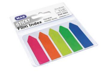 MAS 3662 FİLM INDEKS - 12*45 - PP - OK 25 S-- 5 RENK - 1