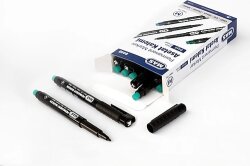 MAS 6440 SİLGİLİ ASETAT KALEMİ SİYAH M - MAS