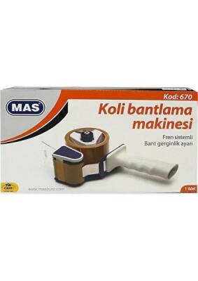 MAS 670 KOLİ BANTLAMA MAKİNESİ - 1