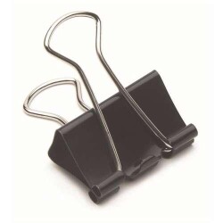 MAS 925 OMEGA ÇELİK KISKAÇ 25 MM -SİYAH- - MAS