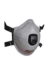 Maske: Ege Ffp2 3021 Pro Kubbe Ventilli Aktif Karb Std - 