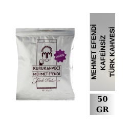 MEHMET EFENDİ KAFEİNSİZ TÜRK KAHVESİ 50GR - 1