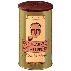MEHMET EFENDİ TÜRK KAHVESİ TENEKE KUTU 500GR (6) - MEHMET EFENDİ