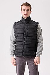 Nepeta Bomber Şişme Yelek - Hafif, Suya Dayanıklı Siyah - 