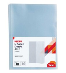 NOKİ L POŞET DOSYA ŞEFFAF 100 LÜ 4810-110 - NOKİ