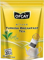 Ofçay Demlik Poşet Çay Bitane Turkısh Breakfast Eko 30g x 30 Adet x8 - OFÇAY