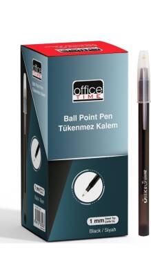 OFFİCE TİME 3023 TÜKENMEZ KALEM 1MM SİYAH - 1